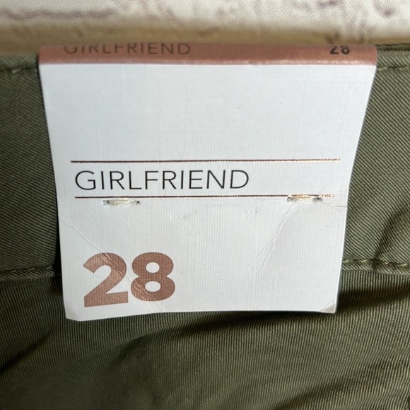 Lane Bryant Girlfriend Chino Style Pants in Green - Picture 5 of 13
